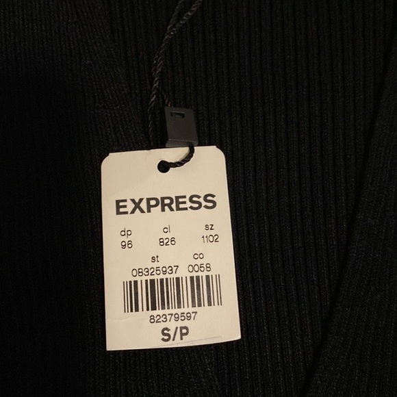 Ribbed Cutout Mock Top By Express - Picture 5 of 5